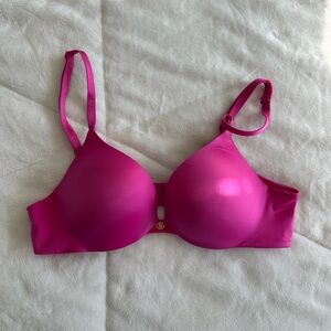 Victorias Secret So Obsessed Very Sexy Smooth Push Up Bra in Hot pink size 34A